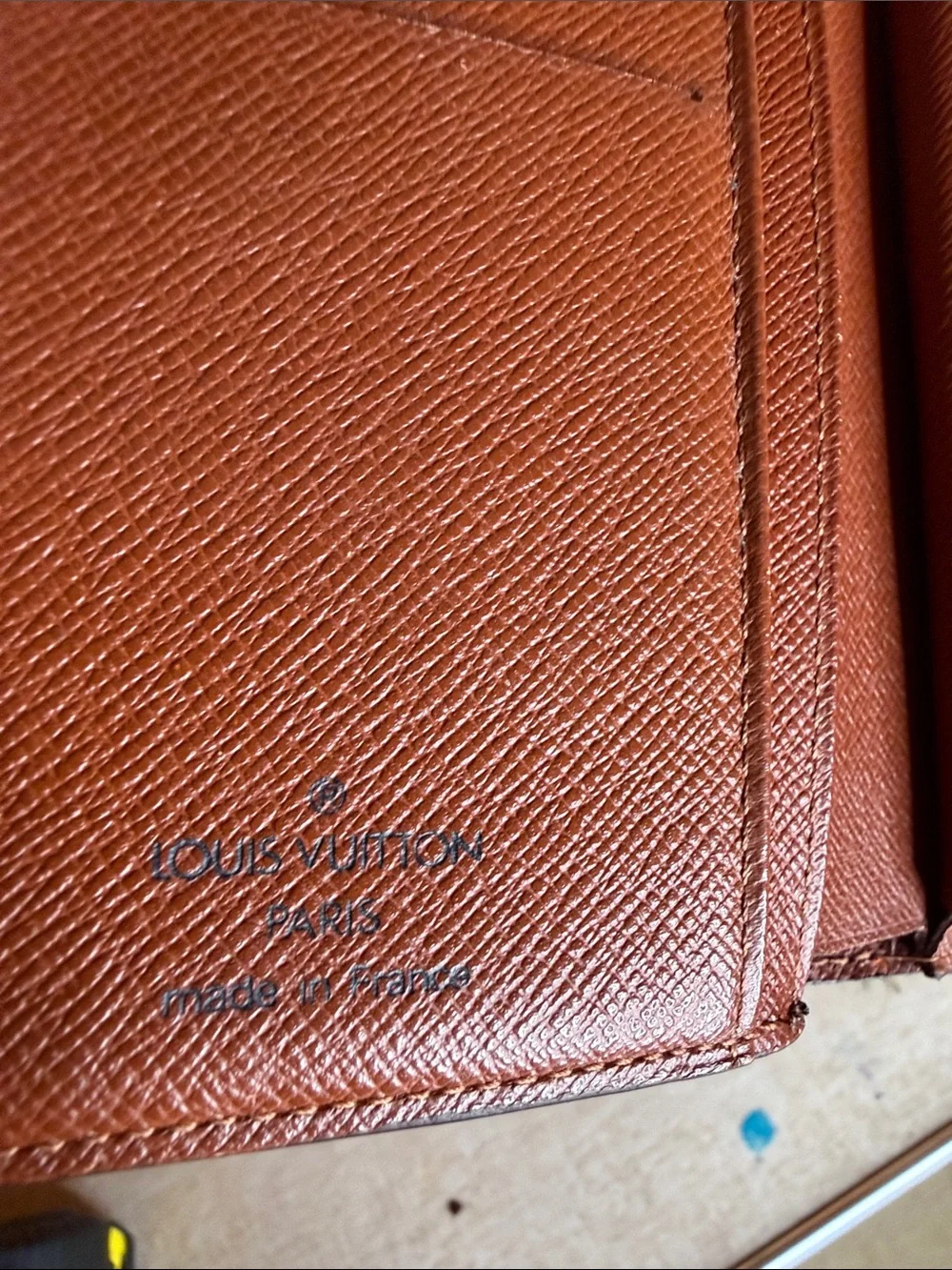 Louis Vuitton Monogram Canvas Snap Wallet in Dark Brown